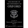 Hist University Oxford Vol 7 Huo C door Onbekend