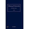 History Of Universities 25/1 Hou C door Mordechai Feingold