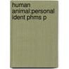 Human Animal:personal Ident Phms P door Eric T. Olson
