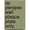 Iip Perspex Wall Plaque Plate Only door Onbekend
