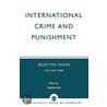 International Crime And Punishment door Sienho Yee