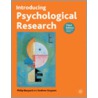 Introducing Psychological Research by Ruth Colker
