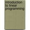 Introduction to Linear Programming door Richard B. Darst