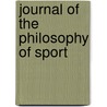 Journal of the Philosophy of Sport door Onbekend