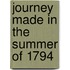 Journey Made in the Summer of 1794