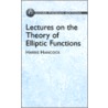 Lectures On The Theory Of Elliptic door Harris Hancock