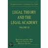 Legal Theory And The Legal Academy by Unknown