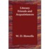 Literary Friends and Acquaintances