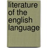 Literature Of The English Language by Ephraim Hunt