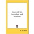 Love And Mr. Lewisham And Marriage