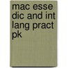 Mac Esse Dic And Int Lang Pract Pk door Onbekend