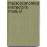 Macroeconomics Instructor's Manual door G. Jones