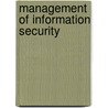 Management Of Information Security door Michael Whitman