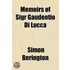 Memoirs Of Sigr Gaudentio Di Lucca