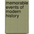 Memorable Events of Modern History