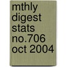 Mthly Digest Stats No.706 Oct 2004 door Office of National Stats