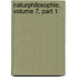 Naturphilosophie, Volume 7, Part 1