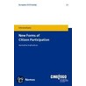 New Forms of Citizen Participation door Erik Amnå