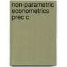 Non-parametric Econometrics Prec C door Ibrahim Ahamada