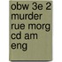 Obw 3e 2 Murder Rue Morg Cd Am Eng