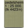 Oedelsheim 1 : 25 000. (tk 4423/n) door Onbekend