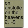 On Aristotle  On The Heavens 2.1-9 door Simplicius
