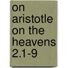 On Aristotle  On The Heavens 2.1-9 by Simplicius