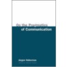 On The Pragmatics Of Communication by Jürgen Habermas