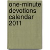One-Minute Devotions Calendar 2011 by Guideposts