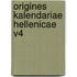 Origines Kalendariae Hellenicae V4