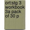 Ort:stg 3 Workbook 3a Pack Of 30 P door Jenny Ackland