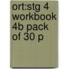 Ort:stg 4 Workbook 4b Pack Of 30 P door Jenny Ackland