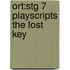 Ort:stg 7 Playscripts The Lost Key