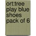 Ort:tree Play Blue Shoes Pack Of 6