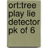 Ort:tree Play Lie Detector Pk Of 6