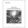 Osf Dce User's Guide And Reference by Open Software Foundation