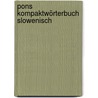 Pons Kompaktwörterbuch Slowenisch door Onbekend