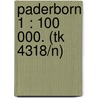Paderborn 1 : 100 000. (tk 4318/n) door Onbekend
