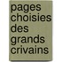 Pages Choisies Des Grands Crivains