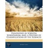 Philosophy As Scientia Scientiarum by Robert Flint