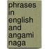 Phrases In English And Angami Naga