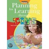Planning For Learning Through Toys door Rachel Sparks Linfield