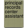 Principal Records Center Assistant door Onbekend