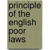Principle of the English Poor Laws door F.C. Page