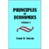 Principles Of Economics, Volume I.