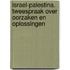 Israel-Palestina. Tweespraak over oorzaken en oplossingen
