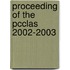 Proceeding Of The Pcclas 2002-2003