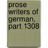 Prose Writers Of German, Part 1308