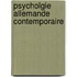 Psycholgie Allemande Contemporaire
