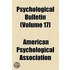 Psychological Bulletin (Volume 17)